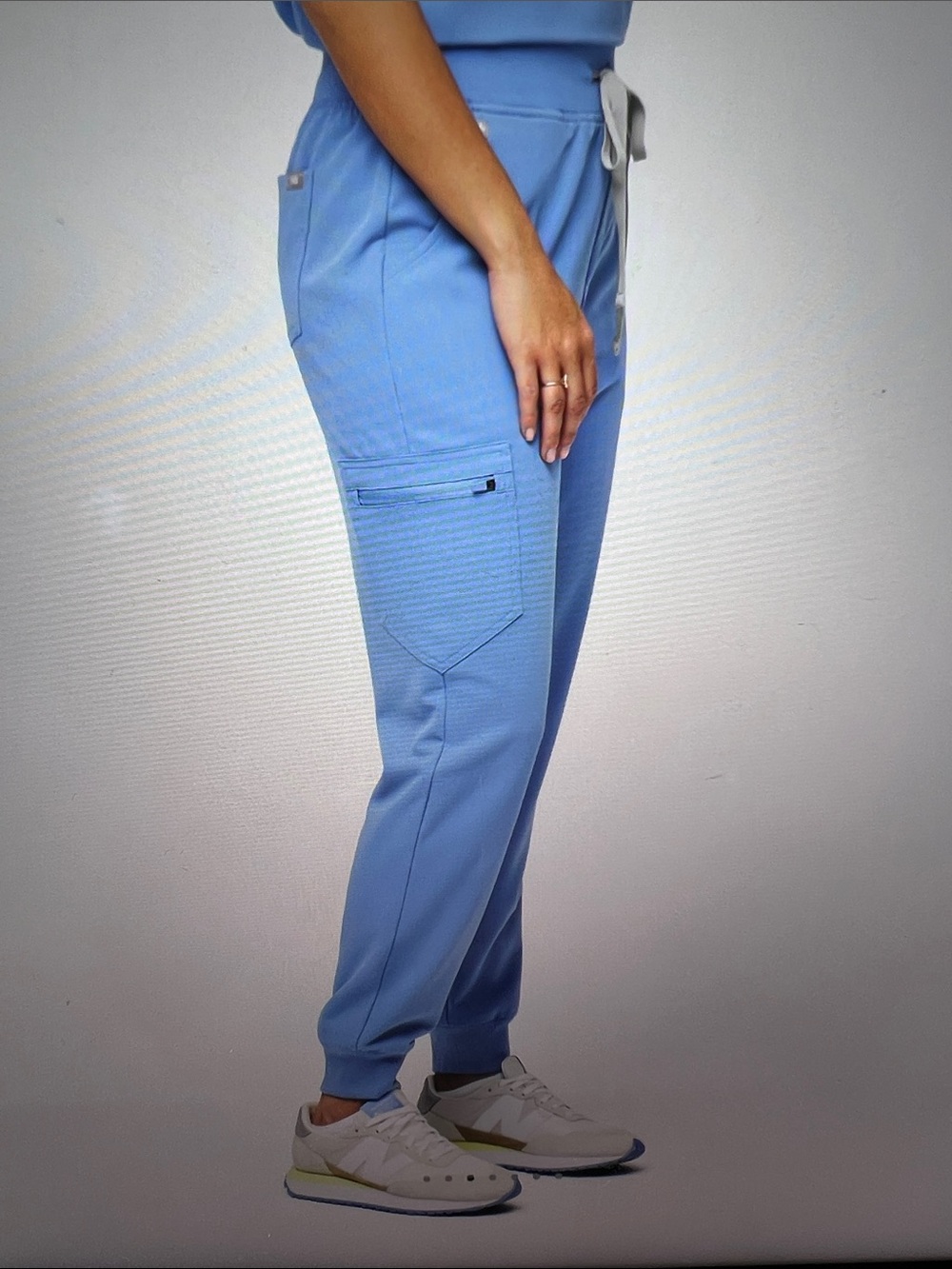 FIGS Scrubs Ceil Blue 2Pc Set - Picture 2 of 3